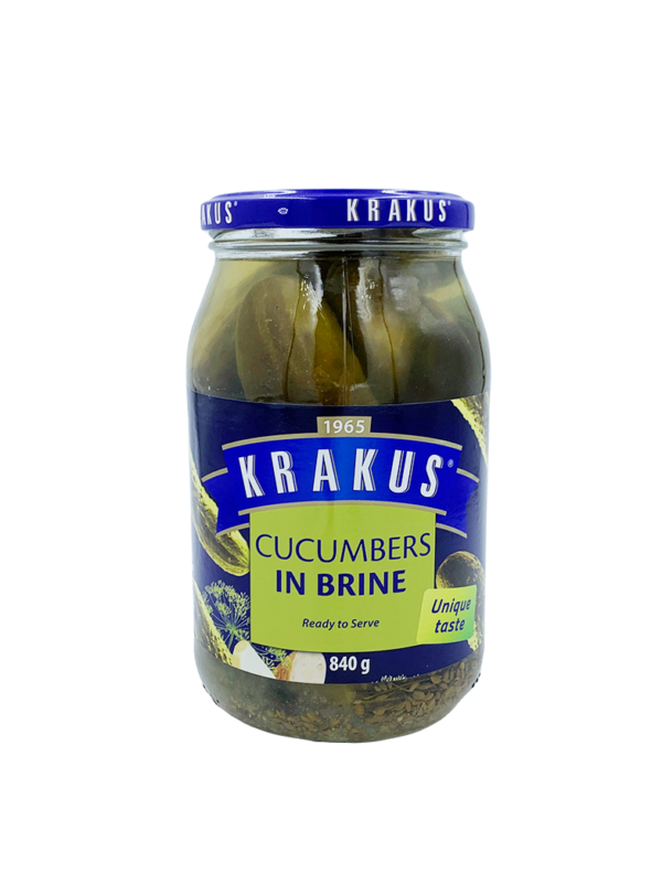 Krakus Cucumbers in Brine 850g