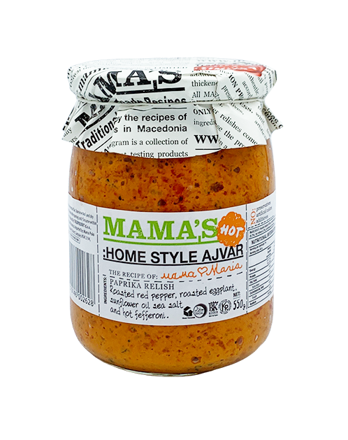 Mama&amp;#39;s Hot Ajvar 550g - Gourmet Mix