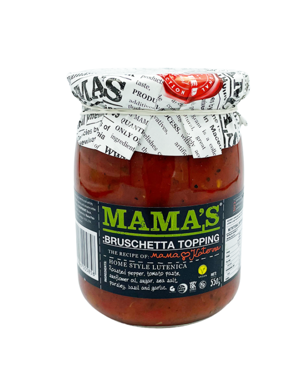 Mama's Mild Bruschetta Topping 550g