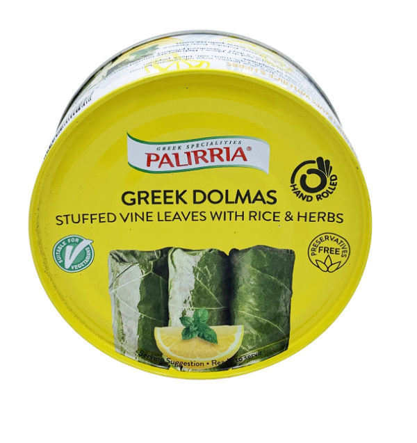 Palirria Stuffed Vine Leaves with Rice 280g
