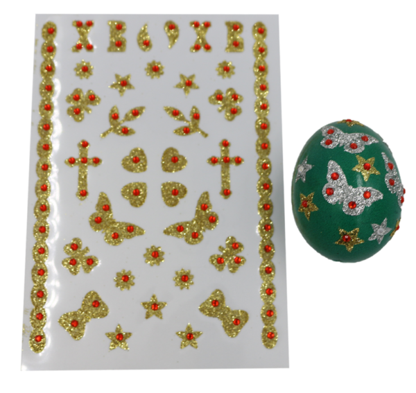 MP Zirkon Gold Stickers