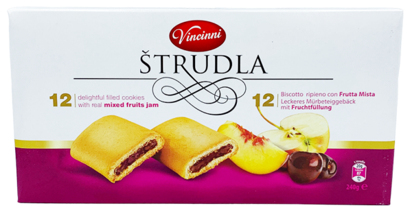 Vincinni Mixed Fruit Strudle 240g